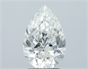 Natural Diamond 2.02 Carats, Pear with  Cut, H Color, SI2 Clarity and Certified by GIA