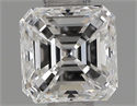 Natural Diamond 0.50 Carats, Asscher with  Cut, E Color, SI2 Clarity and Certified by IGI