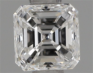 Picture of Natural Diamond 0.50 Carats, Asscher with  Cut, E Color, SI2 Clarity and Certified by IGI