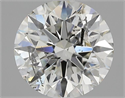 Diamante Natural 2.24 quilates, Redondo , Color I, claridad I1 y certificado GIA