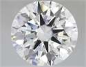 Del inventario de diamantes de laboratorio, 3.03 quilates, Redondo , Color D, claridad VVS1 y certificado IGI