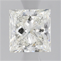 Natural Diamond 1.05 Carats, Princess with  Cut, J Color, VS1 Clarity and Certified by GIA