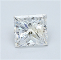 Diamante Natural 1.01 quilates, Princesa , Color D, claridad SI1 y certificado GIA