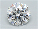 Del inventario de diamantes de laboratorio, 3.00 quilates, Redondo , Color E, claridad VVS2 y certificado IGI
