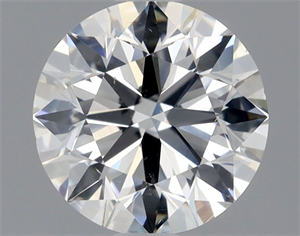 Picture of Natural Diamond 1.00 Carats, Round with Excellent Cut, H Color, SI1 Clarity and Certified by GIA