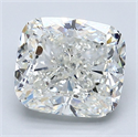 Diamante Natural 3.01 quilates, Del cojín , Color I, claridad VS2 y certificado GIA
