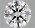 Del inventario de diamantes de laboratorio, 3.09 quilates, Redondo , Color F, claridad VVS2 y certificado IGI
