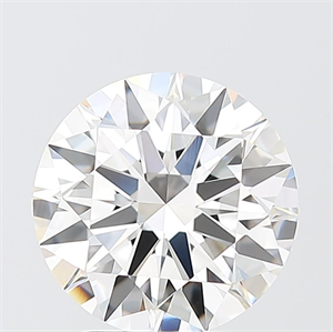 Picture of Lab Grown Diamond 3.02 Carats, Round with Ideal Cut, F Color, VVS2 Clarity and Certified by IGI