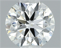 Diamante Natural 1.54 quilates, Redondo , Color H, claridad VVS2 y certificado GIA