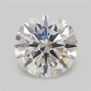 Picture of Lab Grown Diamond 1.03 Carats, Round with Ideal Cut, D Color, VVS1 Clarity and Certified by IGI