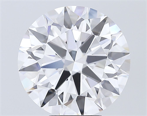 Picture of Lab Grown Diamond 6.77 Carats, Round with Ideal Cut, E Color, VVS2 Clarity and Certified by IGI