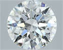 Natural Diamond 1.90 Carats, Round with Excellent Cut, G Color, VVS2 Clarity and Certified by GIA