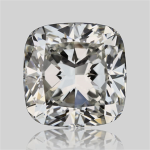 Picture of Natural Diamond 0.57 Carats, Cushion with  Cut, H Color, VS1 Clarity and Certified by GIA