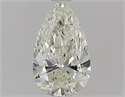 Natural Diamond 0.96 Carats, Pear with  Cut, K Color, SI2 Clarity and Certified by GIA