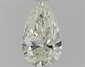 Picture of Natural Diamond 0.96 Carats, Pear with  Cut, K Color, SI2 Clarity and Certified by GIA