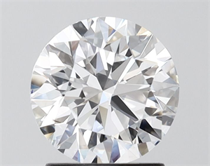 Picture of Lab Grown Diamond 1.57 Carats, Round with Ideal Cut, E Color, VS1 Clarity and Certified by IGI