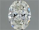 Diamante Natural 0.50 quilates, Ovalado , Color H, claridad VVS2 y certificado IGI