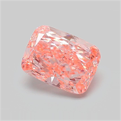 Picture of Lab Grown Diamond 2.23 Carats, CUSHION MODIFIED with  Cut, Fancy Vivid Pink Color, VVS2 Clarity and Certified by IGI