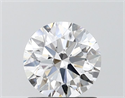 Del inventario de diamantes de laboratorio, 1.05 quilates, Redondo , Color D, claridad VS1 y certificado IGI