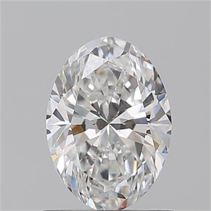 Picture of Natural Diamond 1.01 Carats, Oval with  Cut, F Color, VS2 Clarity and Certified by GIA