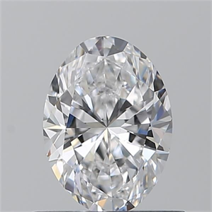 Picture of Natural Diamond 0.70 Carats, Oval with  Cut, D Color, VS2 Clarity and Certified by GIA
