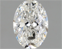Natural Diamond 1.01 Carats, Oval with  Cut, F Color, SI2 Clarity and Certified by GIA
