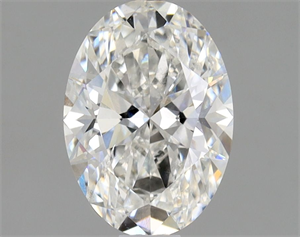 Picture of Natural Diamond 1.01 Carats, Oval with  Cut, F Color, SI2 Clarity and Certified by GIA