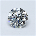 Lab Grown Diamond 2.45 Carats, Round with Very Good Cut, E Color, VVS2 Clarity and Certified by IGI