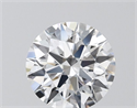 Del inventario de diamantes de laboratorio, 0.72 quilates, Redondo , Color D, claridad VVS2 y certificado IGI