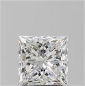 Natural Diamond 2.25 Carats, Princess with  Cut, F Color, VS1 Clarity and Certified by GIA