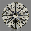 Natural Diamond 1.16 Carats, Round with Excellent Cut, L Color, SI1 Clarity and Certified by GIA