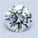 Natural Diamond 2.42 Carats, Round with Excellent Cut, D Color, IF Clarity and Certified by GIA