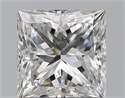 Diamante Natural 1.18 quilates, Princesa , Color E, claridad SI2 y certificado GIA
