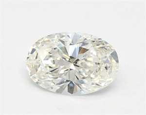 Picture of Natural Diamond 0.60 Carats, Oval with  Cut, H Color, IF Clarity and Certified by GIA
