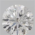 Natural Diamond 0.80 Carats, Round with Excellent Cut, F Color, I1 Clarity and Certified by GIA