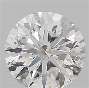 Foto Diamante Natural 0.80 quilates, Redondo , Color F, claridad I1 y certificado GIA de