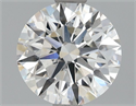 Lab Grown Diamond 1.42 Carats, Round with Ideal Cut, F Color, VS2 Clarity and Certified by IGI