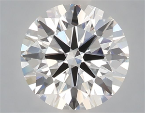Picture of Lab Grown Diamond 1.51 Carats, Round with Ideal Cut, E Color, VVS2 Clarity and Certified by IGI