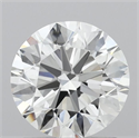 Diamante Natural 1.50 quilates, Redondo , Color H, claridad VS1 y certificado GIA