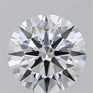 Picture of Lab Grown Diamond 3.03 Carats, Round with Ideal Cut, D Color, IF Clarity and Certified by IGI