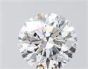 Lab Grown Diamond 1.21 Carats, Round with Excellent Cut, E Color, VVS1 Clarity and Certified by IGI
