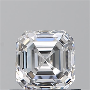 Picture of Natural Diamond 0.70 Carats, Asscher with  Cut, D Color, VS1 Clarity and Certified by GIA