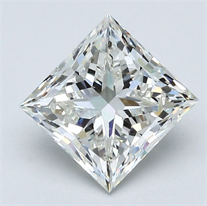 Foto Diamante Natural 2.16 quilates, Princesa , Color J, claridad VVS2 y certificado GIA de