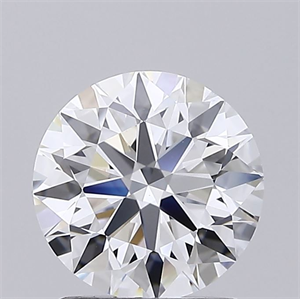 Picture of Lab Grown Diamond 1.53 Carats, Round with Ideal Cut, D Color, VS1 Clarity and Certified by IGI