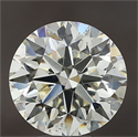 Diamante Natural 6.00 quilates, Redondo , Color L, claridad SI1 y certificado IGI