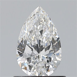 Picture of Natural Diamond 0.70 Carats, Pear with  Cut, E Color, SI1 Clarity and Certified by GIA