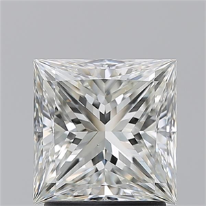 Picture of Natural Diamond 2.01 Carats, Princess with  Cut, I Color, VS1 Clarity and Certified by GIA