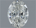 Diamante Natural 1.21 quilates, Ovalado , Color H, claridad I1 y certificado GIA