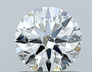 Foto Diamante Natural 0.81 quilates, Redondo , Color H, claridad VS1 y certificado GIA de