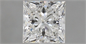 Natural Diamond 1.01 Carats, Princess with  Cut, G Color, VS1 Clarity and Certified by GIA
